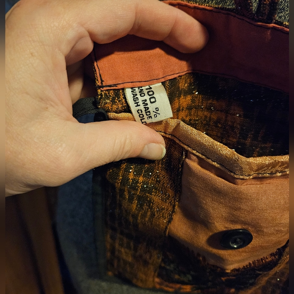 VINTAGE Handmade 100% COTTON crossbody bags(2) - Picture 7 of 8